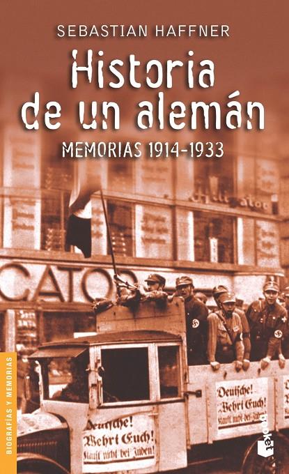 HISTORIA DE UN ALEMAN (NF) | 9788423338047 | HAFFNER, SEBASTIAN | Llibres.cat | Llibreria online en català | La Impossible Llibreters Barcelona