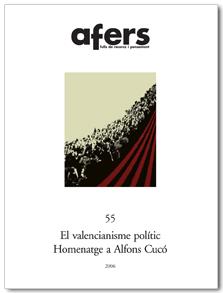 Afers XXI, 55. El valencianisme polític. Homenatge a Alfons Cucó | 9788495916716 | Autors-diversos | Llibres.cat | Llibreria online en català | La Impossible Llibreters Barcelona