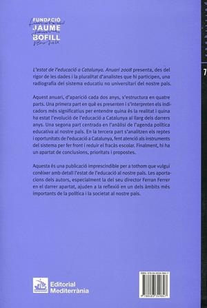 L'estat de l'educació a Catalunya. Anuari 2008 | 9788483349847 | Ferrer, Ferran | Llibres.cat | Llibreria online en català | La Impossible Llibreters Barcelona