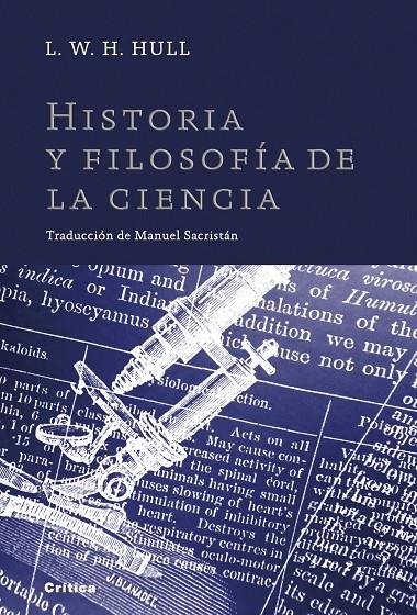 HISTORIA Y FILOSOFÍA DE LA CIENCIA | 9788498921687 | Hull, Lewis William Halsey  | Llibres.cat | Llibreria online en català | La Impossible Llibreters Barcelona