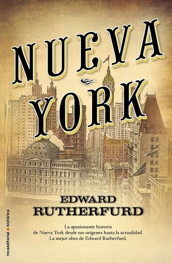 Nueva York | 9788499181851 | Rutherfurd, Edward | Llibres.cat | Llibreria online en català | La Impossible Llibreters Barcelona