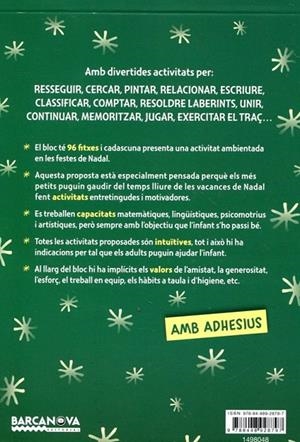 El bloc de nadal. Activitats per divertir-se durant aquestes festes . Amb enganxines! | 9788448928797 | Marín, Estel | Llibres.cat | Llibreria online en català | La Impossible Llibreters Barcelona