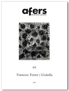 Revista afers 64 | 9788492542185 | Riba, Jordi | Llibres.cat | Llibreria online en català | La Impossible Llibreters Barcelona