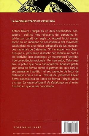 La nacionalització de Catalunya | 9788492437320 | Rovira i Virgili, Antoni | Llibres.cat | Llibreria online en català | La Impossible Llibreters Barcelona