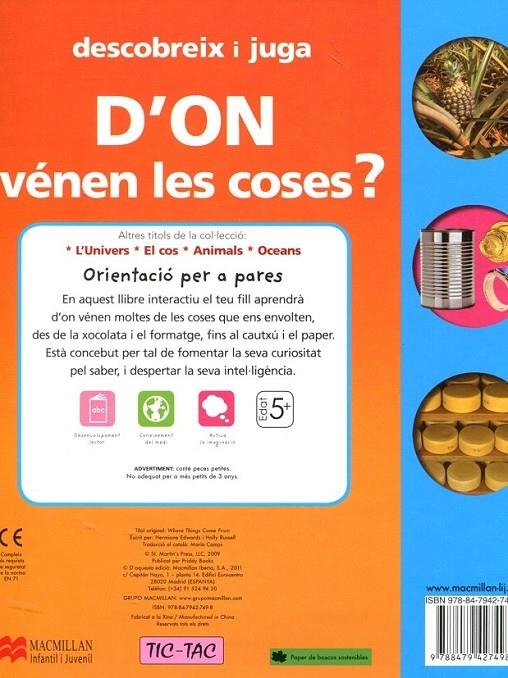 D'on venen les coses | 9788479427498 | Varis | Llibres.cat | Llibreria online en català | La Impossible Llibreters Barcelona