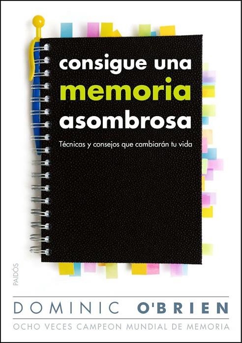 Consigue una memoria sombrosa. Técnicas y consejos que cambiarán tu vida | 9788449326578 | O'Brien, Dominic | Llibres.cat | Llibreria online en català | La Impossible Llibreters Barcelona