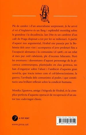 Jo he servit el rei d'Anglaterra | 9788475882604 | Hrabal, Bohumil | Llibres.cat | Llibreria online en català | La Impossible Llibreters Barcelona