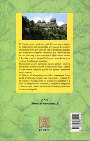 El Priorat. 19 excursions per valls i muntanyes | 9788492811212 | Rovira i Solà, Raimon; Martín Celma, Àngels | Llibres.cat | Llibreria online en català | La Impossible Llibreters Barcelona