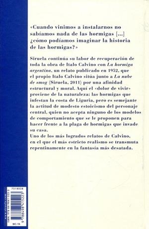 HORMIGA ARGENTINA BIC-28 | 9788498415223 | CALVINO, ITALO | Llibres.cat | Llibreria online en català | La Impossible Llibreters Barcelona