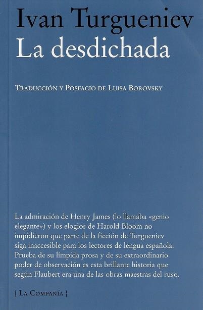 La desdichada | 9788483930496 | Turgueniev, Ivan | Llibres.cat | Llibreria online en català | La Impossible Llibreters Barcelona