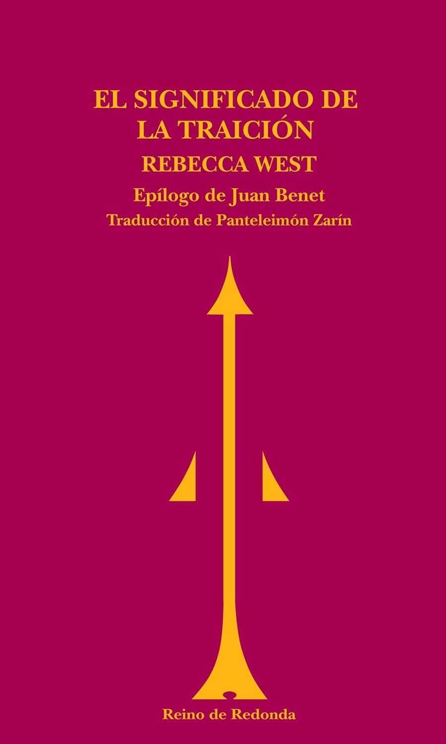 EL SIGNIFICADO DE LA TRAICION | 9788493688714 | West, Rebecca | Llibres.cat | Llibreria online en català | La Impossible Llibreters Barcelona