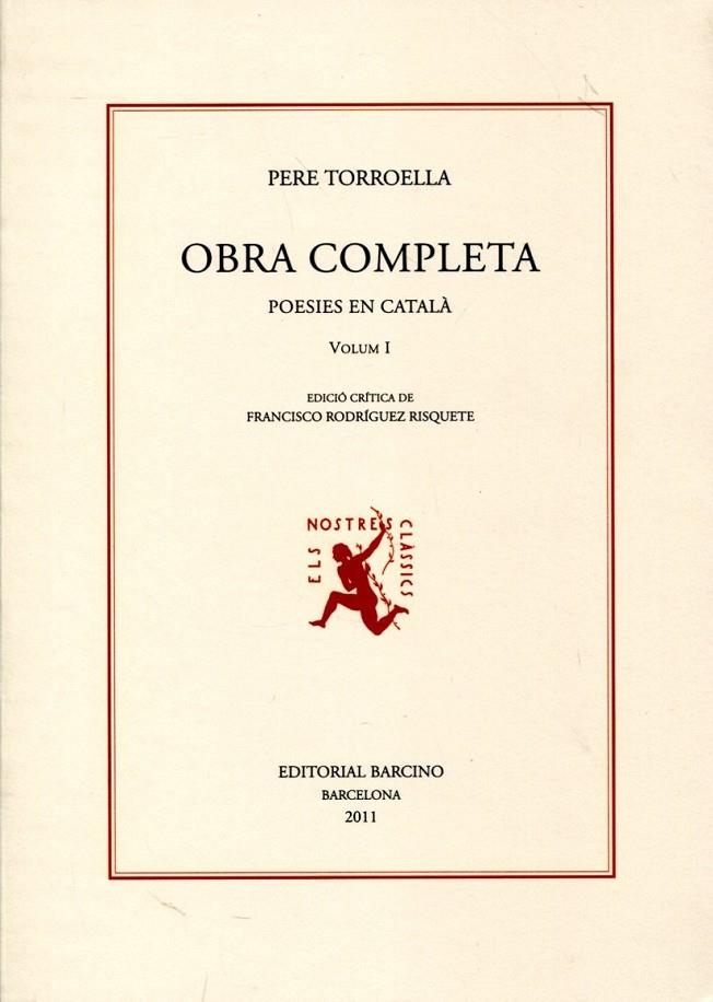 Obra completa. Poesies en català. Volum I | 9788472267633 | Torroella, Pere | Llibres.cat | Llibreria online en català | La Impossible Llibreters Barcelona