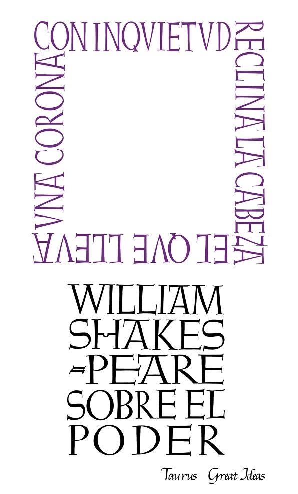 SOBRE EL PODER | 9788430600274 | Shakespeare, William | Llibres.cat | Llibreria online en català | La Impossible Llibreters Barcelona