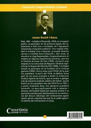 Jaume Rosich i Bassa | 9788415456131 | Bosch i Cuenca, Pere | Llibres.cat | Llibreria online en català | La Impossible Llibreters Barcelona