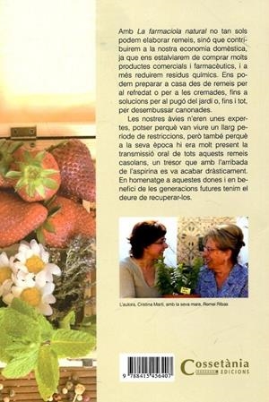 La farmaciola natural | 9788415456407 | Cristina Martí Ribas | Llibres.cat | Llibreria online en català | La Impossible Llibreters Barcelona