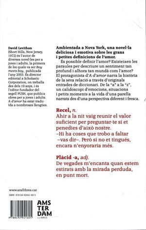 A d'amor | 9788492941605 | Levithan, David | Llibres.cat | Llibreria online en català | La Impossible Llibreters Barcelona