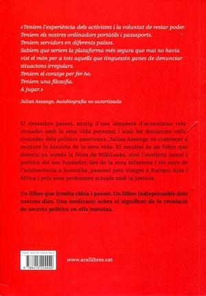 Julian Assange. Autobiografia no autoritzada | 9788415224440 | Assange, Julian | Llibres.cat | Llibreria online en català | La Impossible Llibreters Barcelona