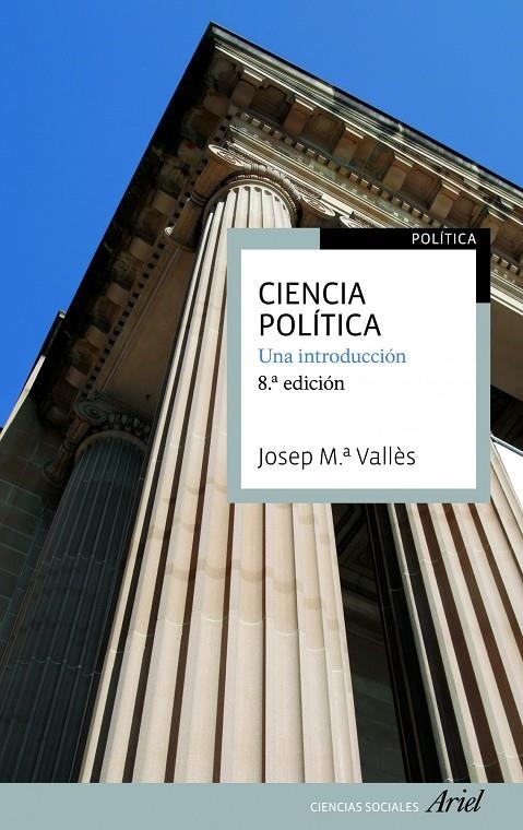 Ciencia política, una introducción | 9788434417175 | Vallés, J.M | Llibres.cat | Llibreria online en català | La Impossible Llibreters Barcelona