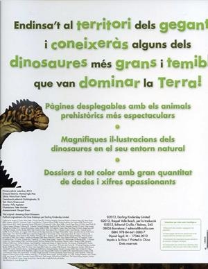 Gegants dinosaures prehistòrics | 9788466130837 | Greenwood, Marie | Llibres.cat | Llibreria online en català | La Impossible Llibreters Barcelona