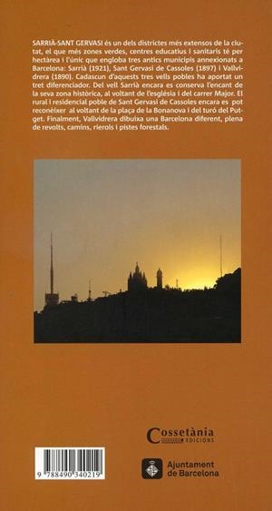 Sarrià - Sant Gervasi | 9788490340219 | Capilla, Antoni i Camallonga, Frederic | Llibres.cat | Llibreria online en català | La Impossible Llibreters Barcelona