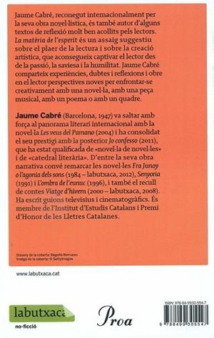 La matèria de l'esperit | 9788499305547 | Cabré, Jaume | Llibres.cat | Llibreria online en català | La Impossible Llibreters Barcelona