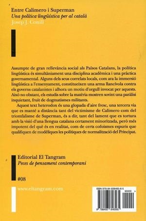 Entre Calimero i Superman. Una política lingüística per al català | 9788493846565 | Conill, Josep J. | Llibres.cat | Llibreria online en català | La Impossible Llibreters Barcelona