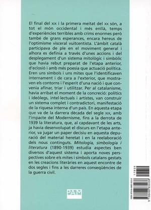 Mitologia, simbologia i literatura (1890-1939) | 9788498835038 | Diversos | Llibres.cat | Llibreria online en català | La Impossible Llibreters Barcelona