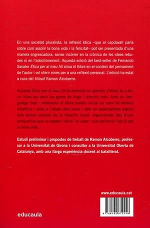 Ética per al meu fill | 9788492672448 | Savater, Fernando | Llibres.cat | Llibreria online en català | La Impossible Llibreters Barcelona