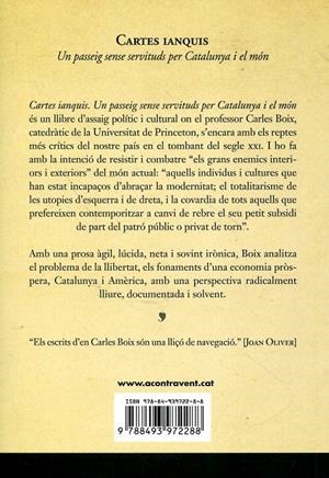 Cartes Ianquis. Un passeig sense servituds per Catalunya i el món. | 9788493972288 | Boix, Carles | Llibres.cat | Llibreria online en català | La Impossible Llibreters Barcelona