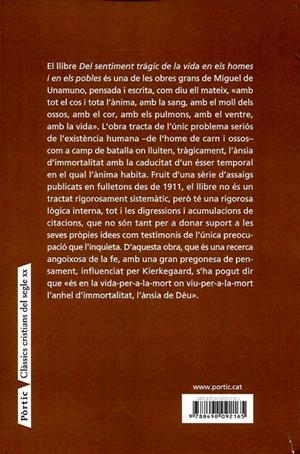 Del sentiment tràgic de la vida | 9788498092165 | Unamuno, Miguel de | Llibres.cat | Llibreria online en català | La Impossible Llibreters Barcelona