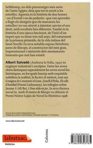 El mestre de Kheops | 9788499303765 | Salvadó, Albert | Llibres.cat | Llibreria online en català | La Impossible Llibreters Barcelona