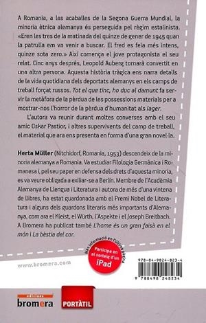 Tot el que tinc, ho duc al damunt | 9788498248234 | Müller, Herta | Llibres.cat | Llibreria online en català | La Impossible Llibreters Barcelona