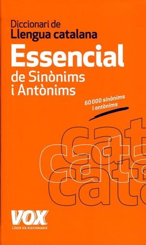 Diccionari essencial de sinònims i antònims | 9788499740447 | Diversos | Llibres.cat | Llibreria online en català | La Impossible Llibreters Barcelona