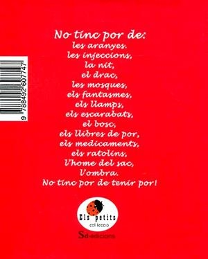 No tinc por | 9788492607747 | Batlle, Asun | Llibres.cat | Llibreria online en català | La Impossible Llibreters Barcelona