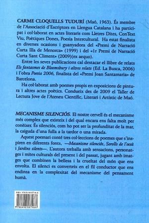 Mecanisme silenciós | 9788496987968 | Cloquells Tudurí, Carme | Llibres.cat | Llibreria online en català | La Impossible Llibreters Barcelona