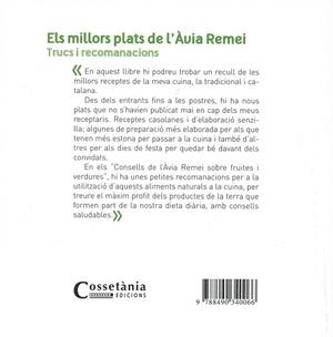 Els millors plats de l'Àvia Remei | 9788490340066 | Ribas Aguilera, Remei | Llibres.cat | Llibreria online en català | La Impossible Llibreters Barcelona