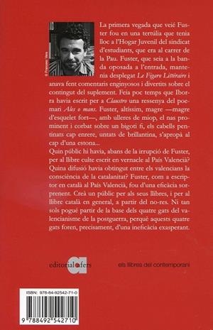 La tertúlia de Joan Fuster | 9788492542710 | Serra, Xavier | Llibres.cat | Llibreria online en català | La Impossible Llibreters Barcelona