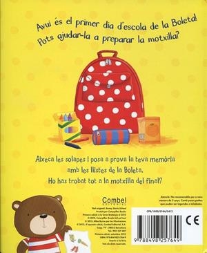 La Boleta comença l'escola | 9788498257649 | Byrne, Mike | Llibres.cat | Llibreria online en català | La Impossible Llibreters Barcelona