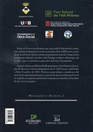 Boscos de ferro. Actes de les primeres jornades de recerca i desenvolupament de la vall Ferrera | 9788496779853 | Diversos | Llibres.cat | Llibreria online en català | La Impossible Llibreters Barcelona