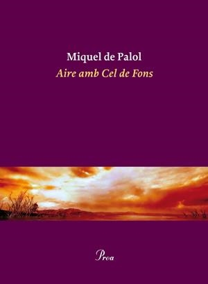 Aire amb Cel de Fons | 9788475882932 | De Palol, Miquel | Llibres.cat | Llibreria online en català | La Impossible Llibreters Barcelona