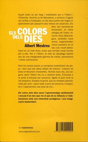 Els colors dels dies | 9788415002925 | Mestres Emilió, Albert | Llibres.cat | Llibreria online en català | La Impossible Llibreters Barcelona