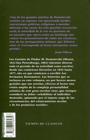 Cuentos | 9788498416435 | Dostoiesvki, fiódor M. | Llibres.cat | Llibreria online en català | La Impossible Llibreters Barcelona