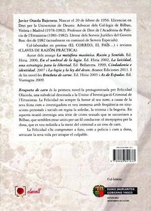 Broqueta de carn. Un cas de la inspectora Felicidad Olaizola | 9788489841833 | Otaola, Javier | Llibres.cat | Llibreria online en català | La Impossible Llibreters Barcelona