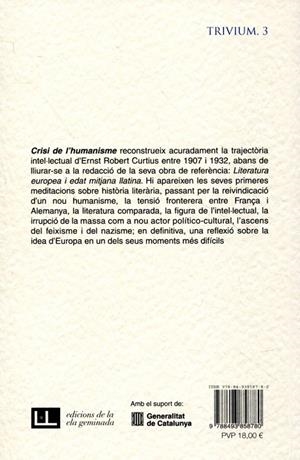 Crisi de l'humanisme | 9788493858780 | Robert Curtius, Ernst | Llibres.cat | Llibreria online en català | La Impossible Llibreters Barcelona