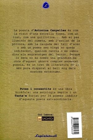 Putes i consentits. Antologia Poètica | 9788493908034 | Canyelles, Antonina | Llibres.cat | Llibreria online en català | La Impossible Llibreters Barcelona