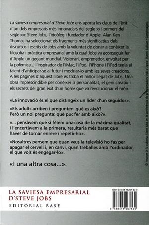 La saviesa empresarial d'Steve Jobs | 9788415267539 | Thomas, Alan Ken | Llibres.cat | Llibreria online en català | La Impossible Llibreters Barcelona