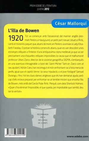 L'illa de Bowen | 9788468304250 | Mallorquí, César | Llibres.cat | Llibreria online en català | La Impossible Llibreters Barcelona