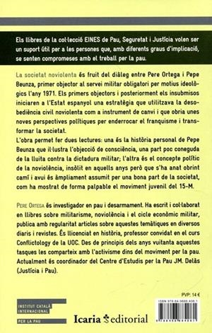 La societat no violenta. Converses amb Pepe Beunza | 9788498884081 | Ortega Grasa, Pere | Llibres.cat | Llibreria online en català | La Impossible Llibreters Barcelona