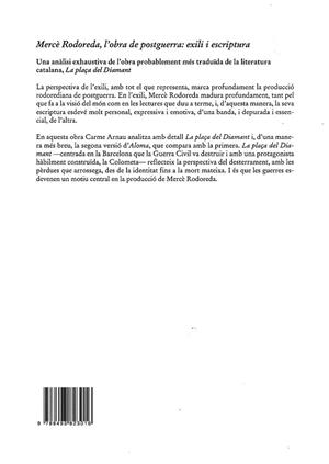 Mercè Rodoreda, l'obra de postguerra: Exili i escriptura | 9788493823016 | Arnau, Carme | Llibres.cat | Llibreria online en català | La Impossible Llibreters Barcelona