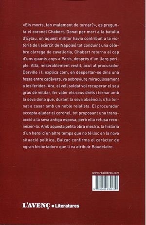 El coronel Chabert | 9788488839619 | Balzac, Honoré de | Llibres.cat | Llibreria online en català | La Impossible Llibreters Barcelona